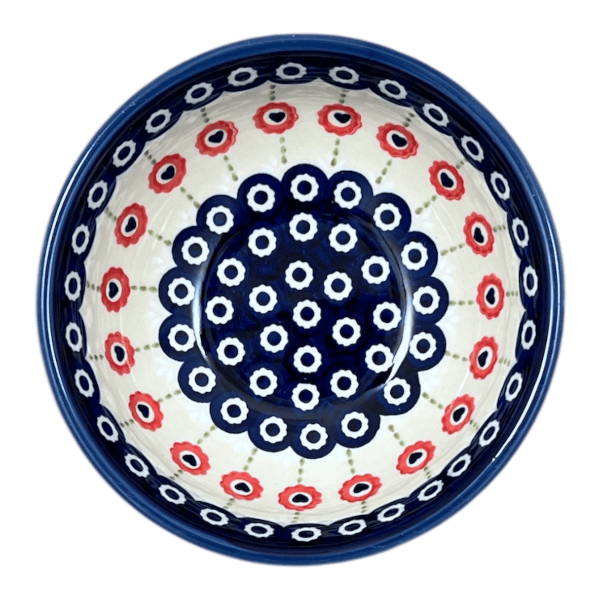 Bowl, Round, 6" in "Hearts in Bloom" by Manufaktura | M089U-PS03