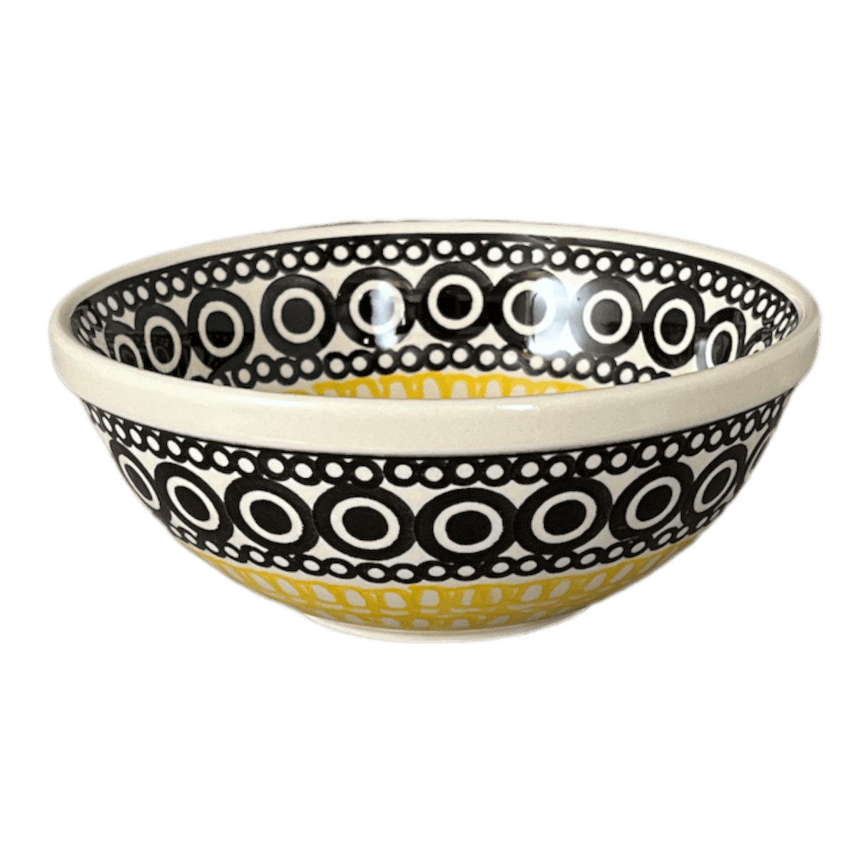 Bowl, Round, 6.75" in "Night Owl" by Manufaktura | M090M-13ZO