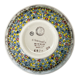 Bowl, Round, 6.75" in "Wild Horses" by Manufaktura | M090S-INK1