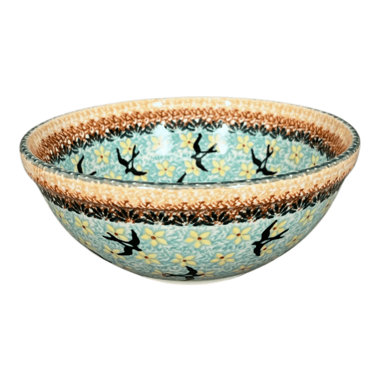 Bowl, Round, 6.75" in "Sunshine Grotto" by Manufaktura | M090S-WK52