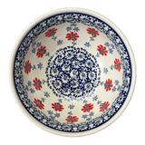 Bowl, Round, 6.75" in "Summer Blossoms" by Manufaktura | M090T-P232