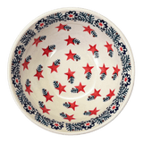 Bowl, Round, 6.75" in "Evergreen Stars" by Manufaktura | M090T-PZGG