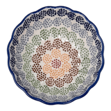 Bowl, Round, Blossom, 4.75" in "Speckled Rainbow" by Manufaktura | M094M-AS37