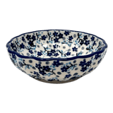 Bowl, Round, Blossom, 4.75" in "Scattered Blues" by Manufaktura | M094S-AS45