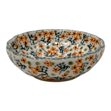 Bowl, Round, Blossom, 4.75" in "Peach Blossoms" by Manufaktura | M094S-AS46