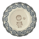 Bowl, Round, Blossom, 4.75" in "Hypnotic Whirlpool" by Manufaktura | M094M-CGZC