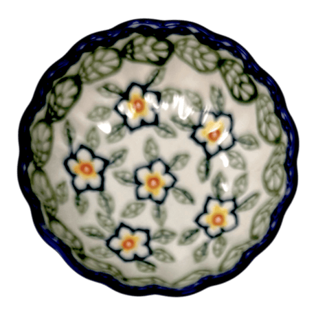 Bowl, Round, Blossom, 4.75" in "Sunrise Jasmine" by Manufaktura | M094S-DP1