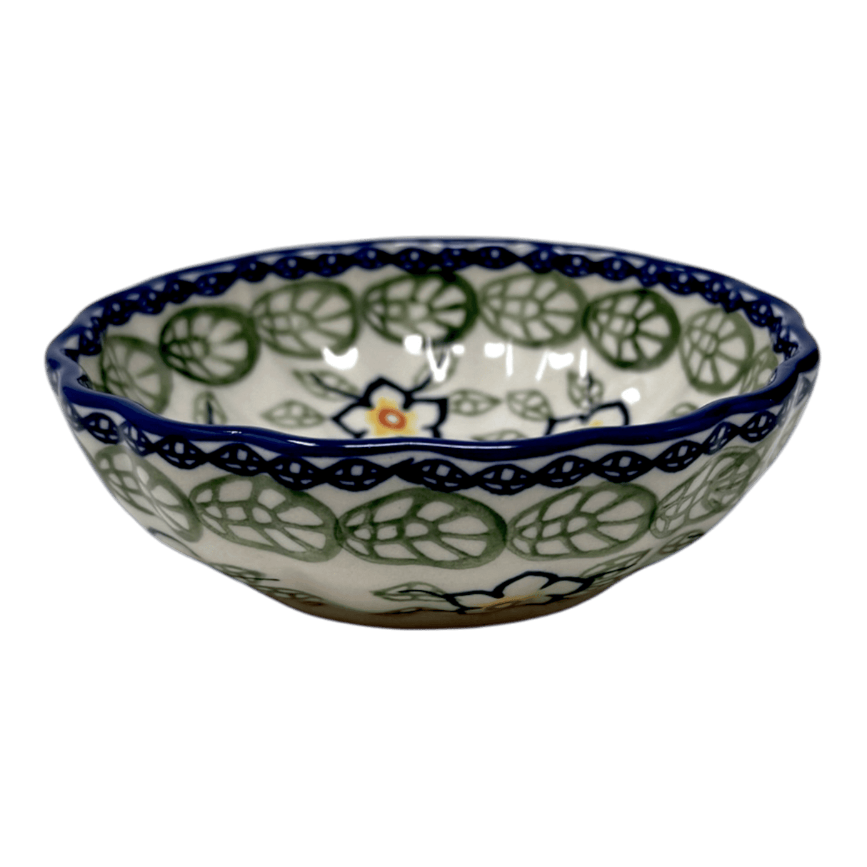 Bowl, Round, Blossom, 4.75" in "Sunrise Jasmine" by Manufaktura | M094S-DP1