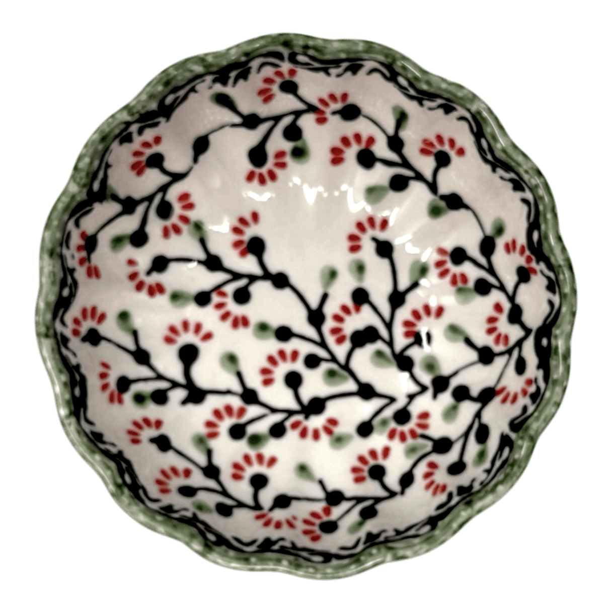 Bowl, Round, Blossom, 4.75" in "Cherry Blossoms" by Manufaktura | M094S-DPGJ