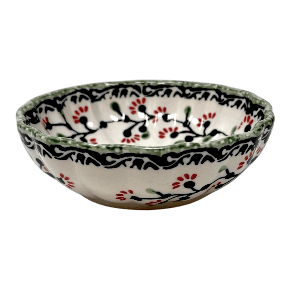 Bowl, Round, Blossom, 4.75" in "Cherry Blossoms" by Manufaktura | M094S-DPGJ