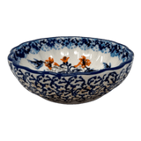 Bowl, Round, Blossom, 4.75" in "Hummingbird Harvest" by Manufaktura | M094S-JZ35