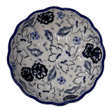 Bowl, Round, Blossom, 4.75" in "Blue Polish Garden" by Manufaktura | M094S-JZ46