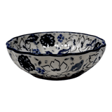 Bowl, Round, Blossom, 4.75" in "Blue Polish Garden" by Manufaktura | M094S-JZ46