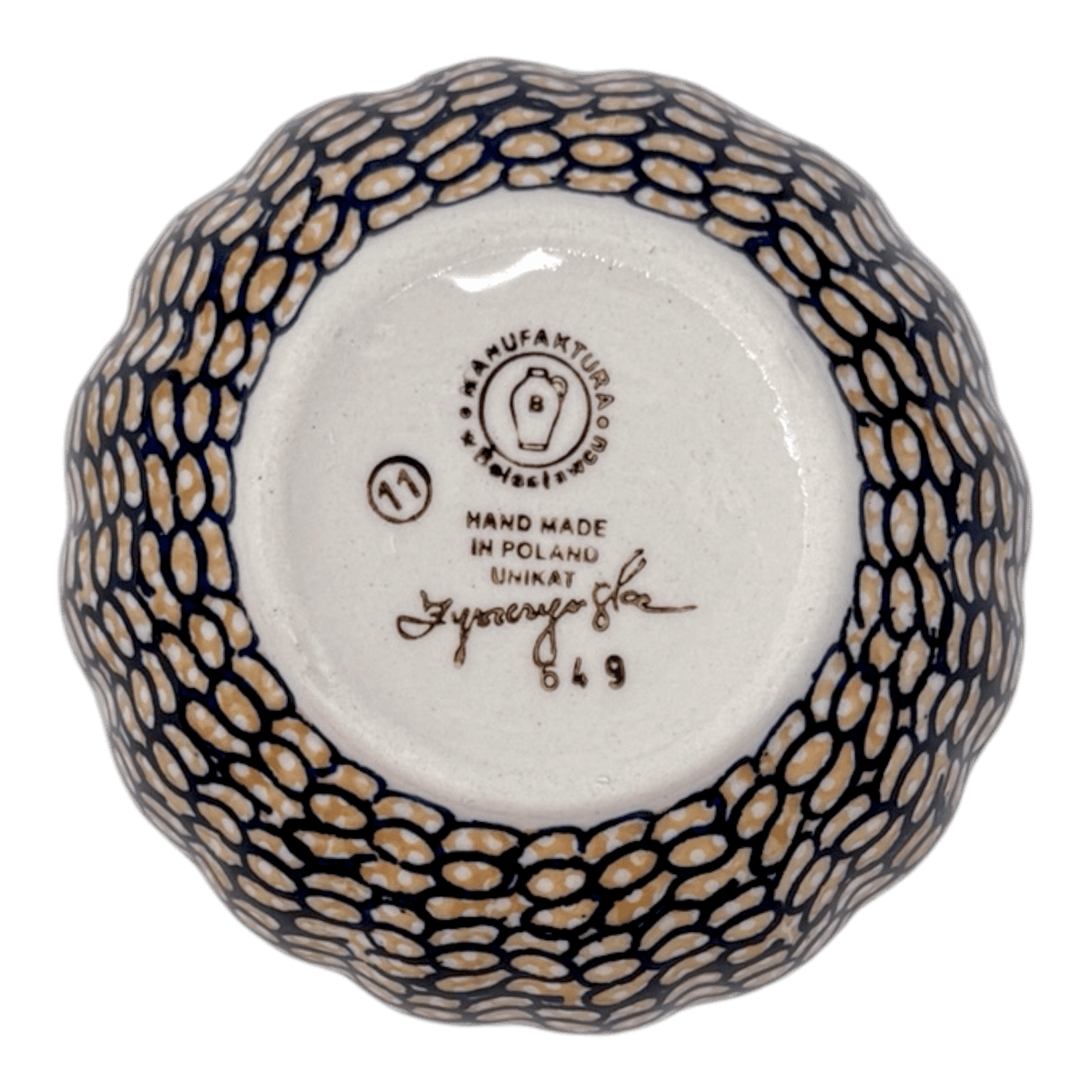 Bowl, Round, Blossom, 4.75" in "Bouquet in a Basket" by Manufaktura | M094S-JZK