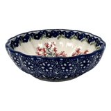 Bowl, Round, Blossom, 4.75" in "Burning Thistle" by Manufaktura | M094S-P270