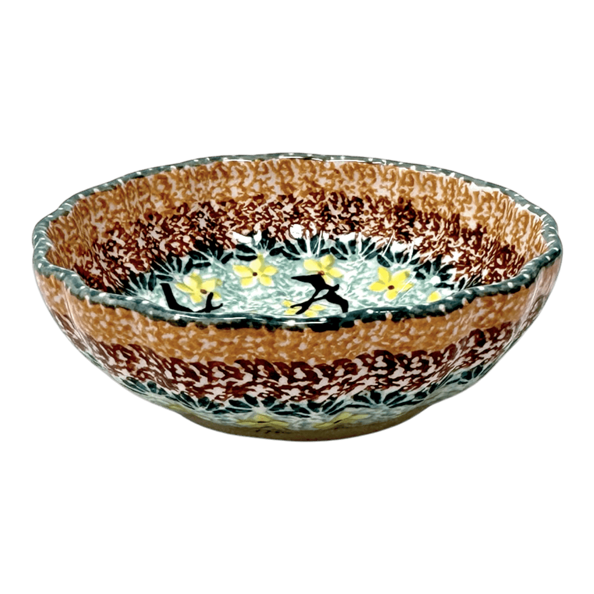 Bowl, Round, Blossom, 4.75" in "Capistrano" by Manufaktura | M094S-WK59