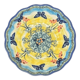 Bowl, Round, Blossom, 4.75" in "Butterflies in Flight" by Manufaktura | M094S-WKM