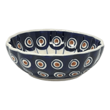 Bowl, Round, Blossom, 4.75" in "Peacock in Line" by Manufaktura | M094T-54A