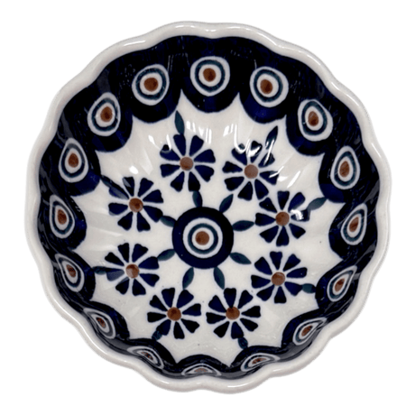 Bowl, Round, Blossom, 4.75" in "Floral Peacock" by Manufaktura | M094T-54KK