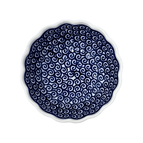 Bowl, Round, Blossom, 4.75" in "Riptide" by Manufaktura | M094T-63