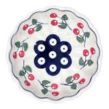Bowl, Round, Blossom, 4.75" in "Cherry Dot" by Manufaktura | M094T-70WI