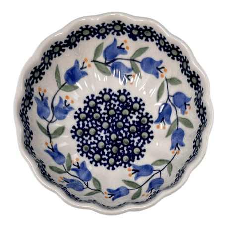 Bowl, Round, Blossom, 4.75" in "Forget Me Not" by Manufaktura | M094T-ASS
