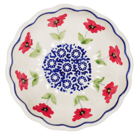 Bowl, Round, Blossom, 4.75" in "Poppy Garden" by Manufaktura | M094T-EJ01