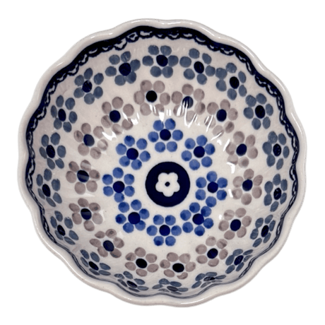 Bowl, Round, Blossom, 4.75" in "Floral Chain" by Manufaktura | M094T-EO37