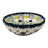 Bowl, Round, Blossom, 4.75" in "Lady Bugs" by Manufaktura | M094T-IF45