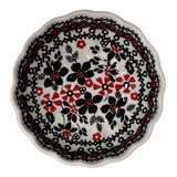 Bowl, Round, Blossom, 4.75" in "Scarlet Garden" by Manufaktura | M094T-KK01