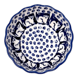 Bowl, Round, Blossom, 4.75" in "Kitty Cat Path" by Manufaktura | M094T-KOT6