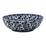 Bowl, Round, Blossom, 4.75" in "Tiny Bubbles" by Manufaktura | M094T-MAGD