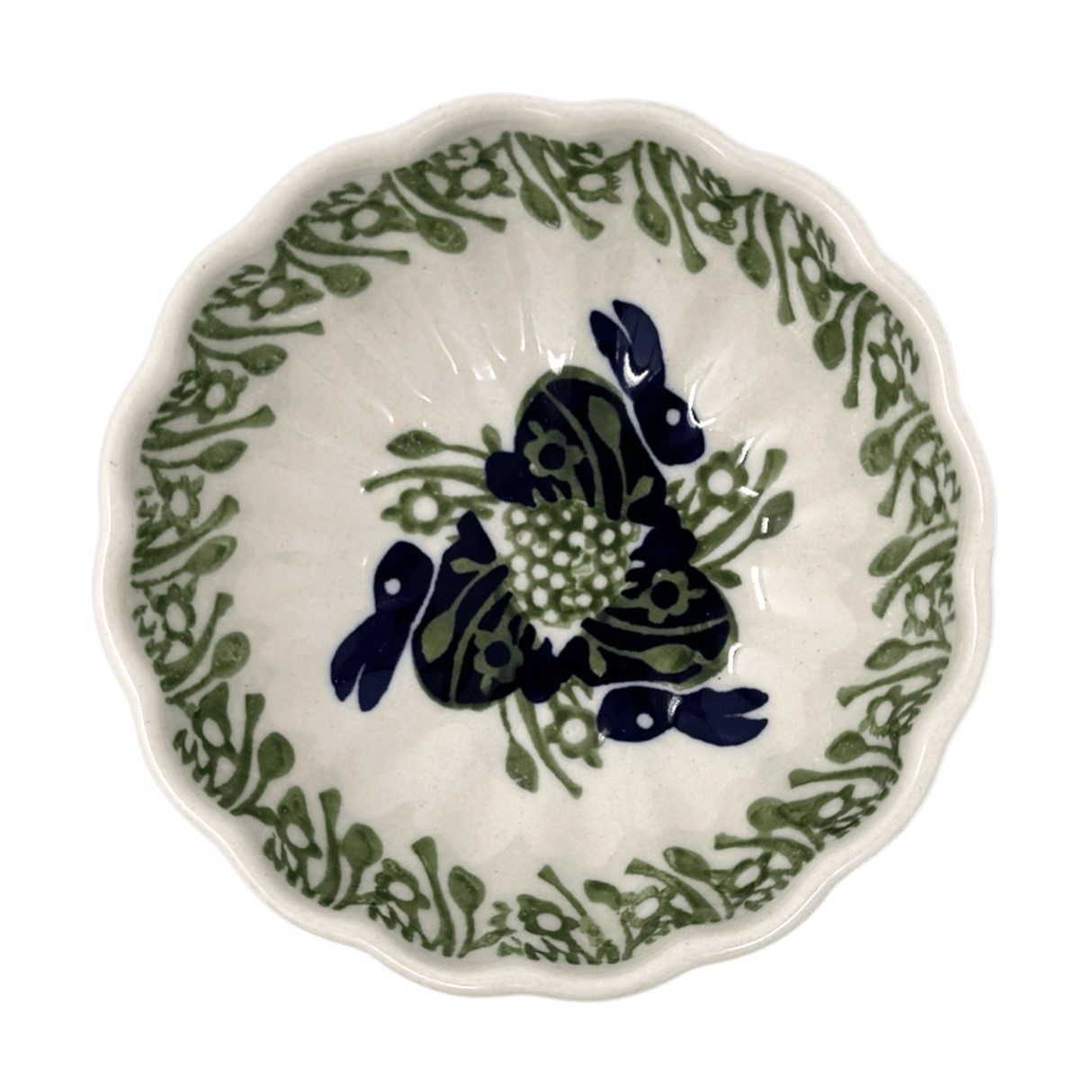 Bowl, Round, Blossom, 4.75" in "Bunny Love" by Manufaktura | M094T-P324