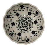 Bowl, Round, Blossom, 4.75" in "Woven Pansies" by Manufaktura | M094T-RV