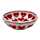 Bowl, Round, Blossom, 4.75" in "Whole Hearted Red" by Manufaktura | M094T-SEDC
