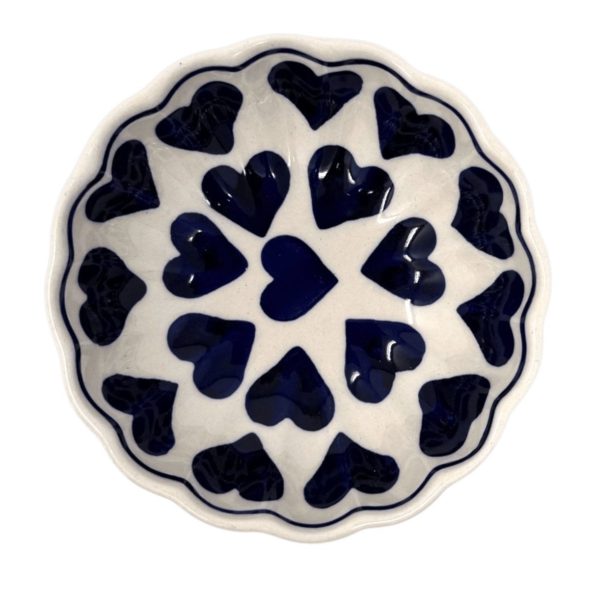 Bowl, Round, Blossom, 4.75" in "Whole Hearted" by Manufaktura | M094T-SEDU