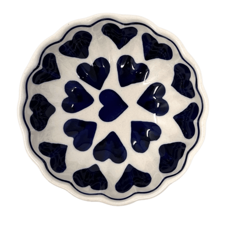 Bowl, Round, Blossom, 4.75" in "Whole Hearted" by Manufaktura | M094T-SEDU