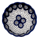 Bowl, Round, Blossom, 4.75" in "Peacock Dot" by Manufaktura | M094U-54K