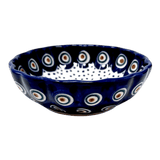 Bowl, Round, Blossom, 4.75" in "Peacock Dot" by Manufaktura | M094U-54K
