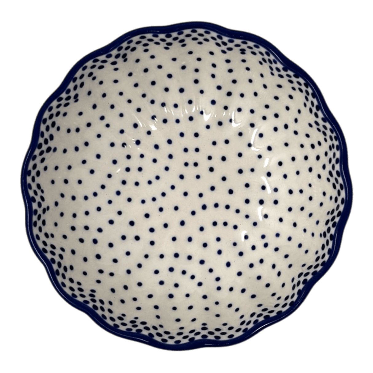 Bowl, Round, Blossom, 4.75" in "Misty Blue" by Manufaktura | M094U-61A