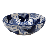 Bowl, Round, Blossom, 4.75" in "Blue Butterfly" by Manufaktura | M094U-AS58