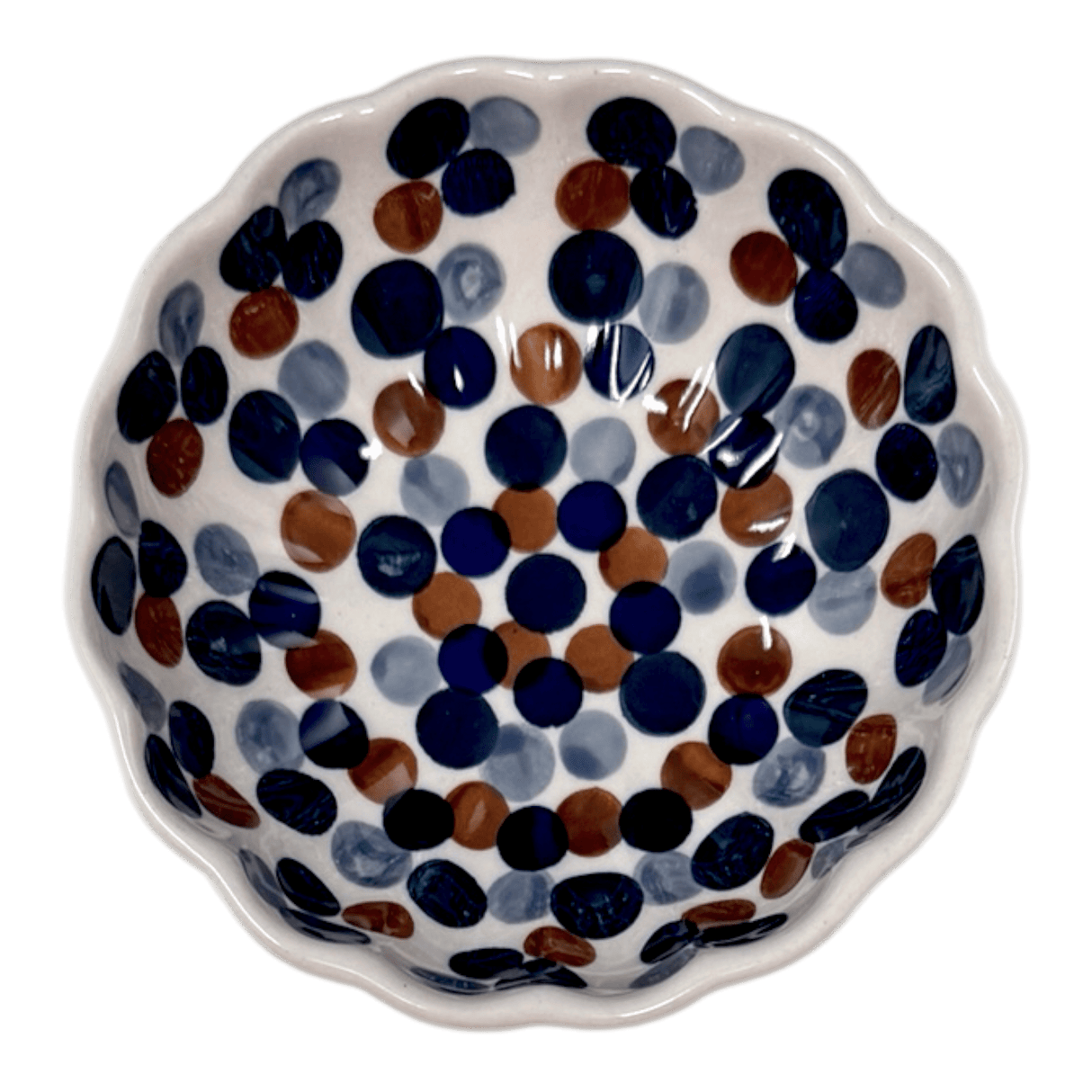 Bowl, Round, Blossom, 4.75" in "Fall Confetti" by Manufaktura | M094U-BM01