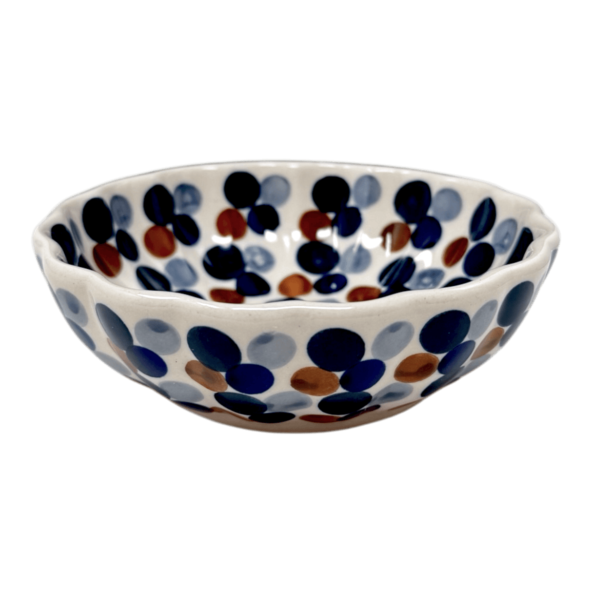 Bowl, Round, Blossom, 4.75" in "Fall Confetti" by Manufaktura | M094U-BM01