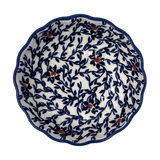 Bowl, Round, Blossom, 4.75" in "Blue Canopy" by Manufaktura | M094U-IS04