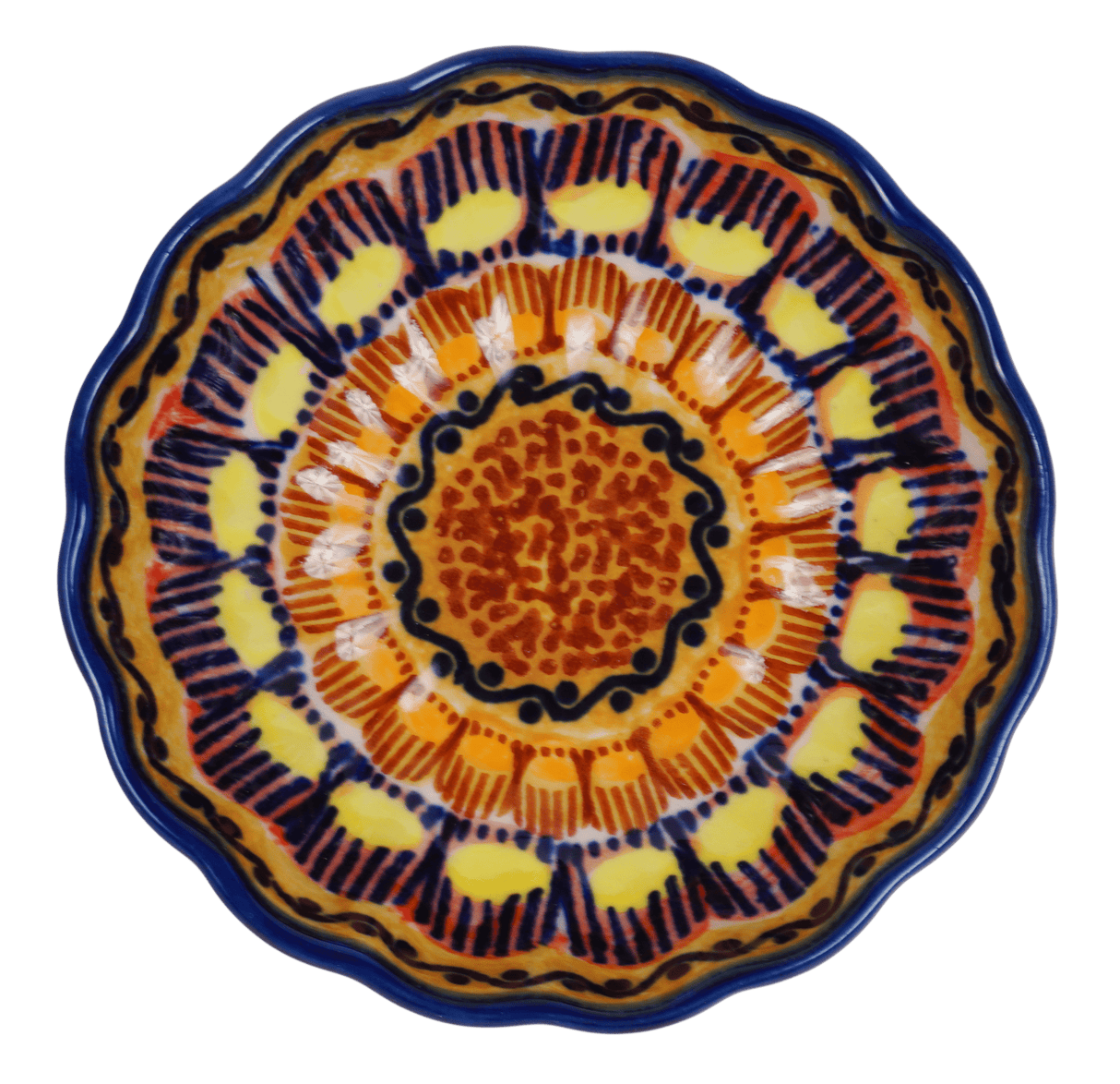 Bowl, Round, Blossom, 4.75" in "Desert Sunrise" by Manufaktura | M094U-KLJ