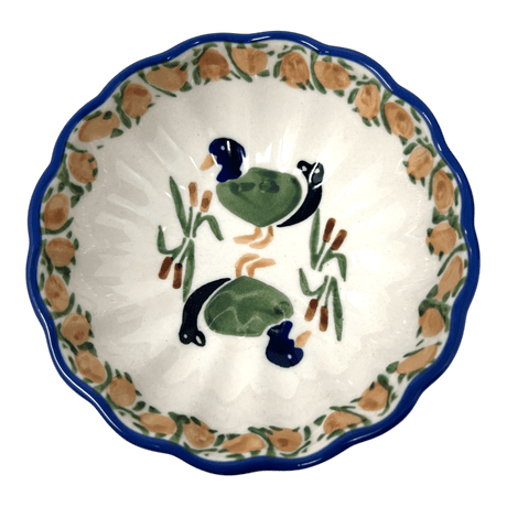 Bowl, Round, Blossom, 4.75" in "Ducks in a Row" by Manufaktura | M094U-P323