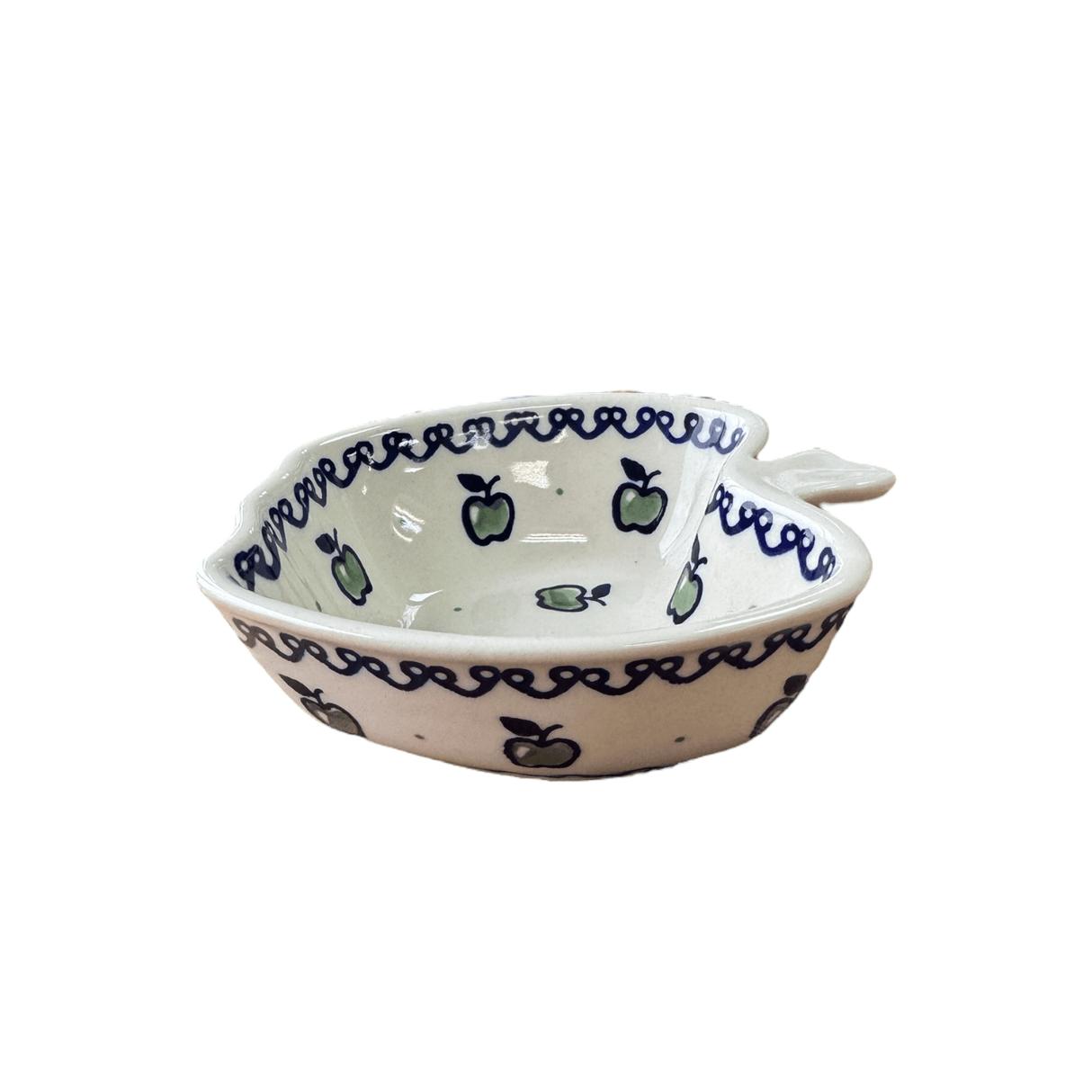 Bowl, Apple, 5.5" x 5" in "Green Apple" by Manufaktura | M099T-15
