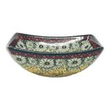 Bowl, Square, Nut, Small, 5.25" in "Sunshine Grotto" by Manufaktura | M105S-WK52