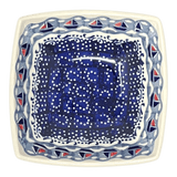 Bowl, Square, Nut, Small, 5.25" in "Smooth Sailing" by Manufaktura | M105T-DPMA