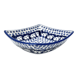 Bowl, Square, Nut, Small, 5.25" in "Kitty Cat Path" by Manufaktura | M105T-KOT6